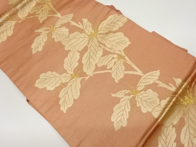 JAPANESE NAGOYA OBI / WOVEN PLANTS